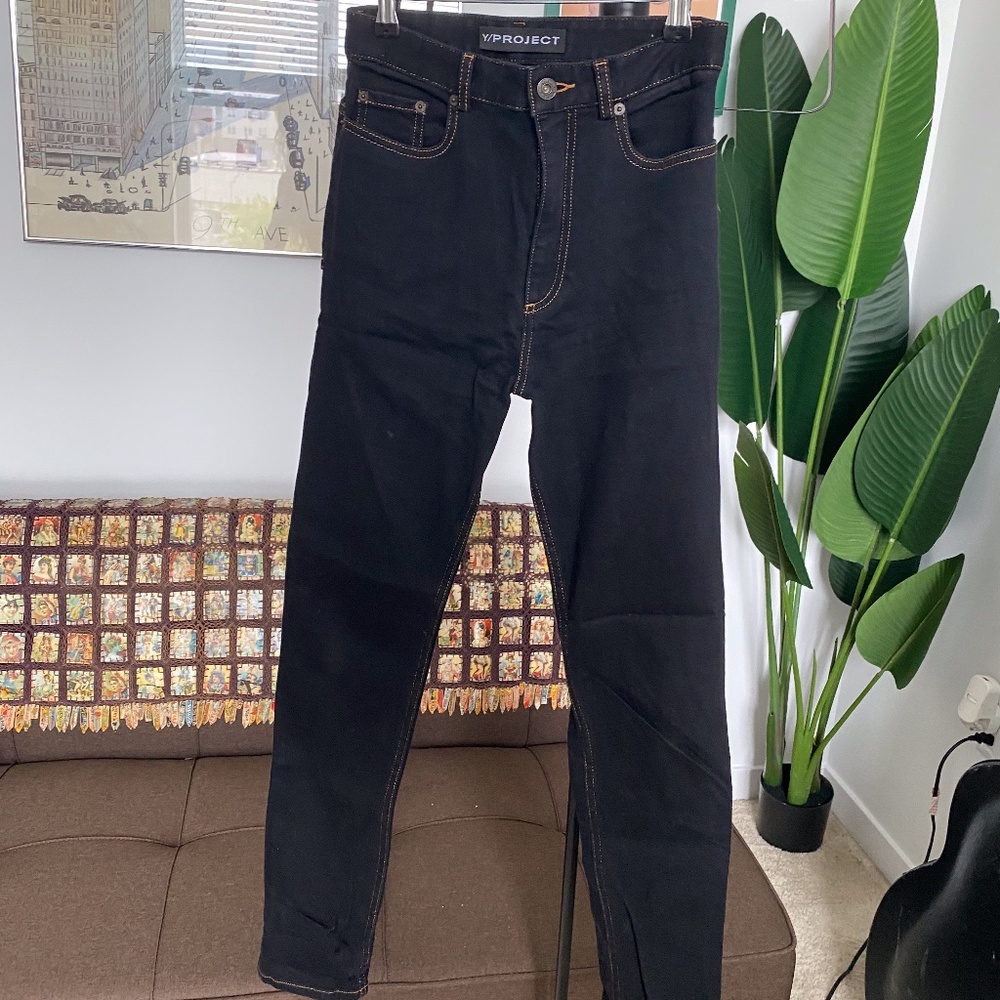 Y/Project back cut-out jeans - Picture 2 of 5